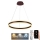 LED Димируем пендел LED/85W/230V 3000-6500K Ø 60 см + дистанционно управление