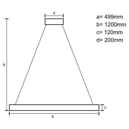 LED Димируем кристален полилей на нишка LED/90W/230V 3000-6500K лъскав хром + дистанционно управление