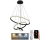LED Димируем пендел LED/90W/230V 3000-6500K Ø 60 см + дистанционно управление