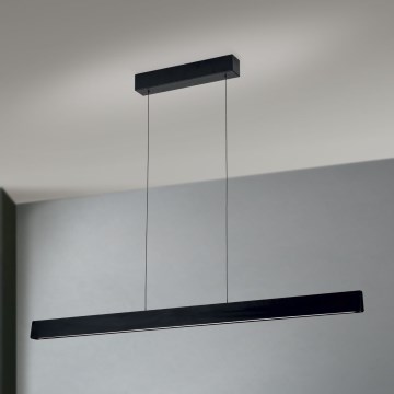 LED Димируем пендел TARA LED/44W/230V 2700/3800/4500/5700K черен