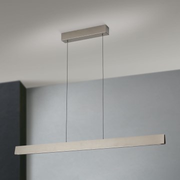 LED Димируем пендел TARA LED/44W/230V 2700/3800/4500/5700K матов хром
