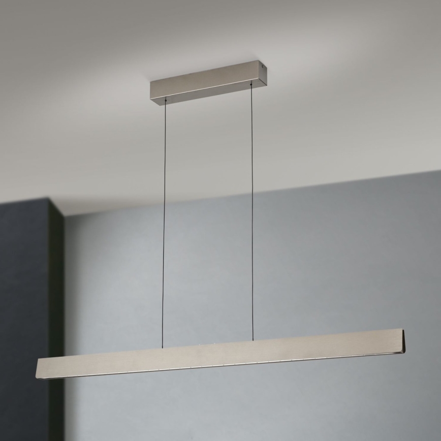 LED Димируем пендел TARA LED/44W/230V 2700/3800/4500/5700K матов хром