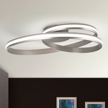 LED Димируем плафон CIRCUS LED/30W/230V сребрист