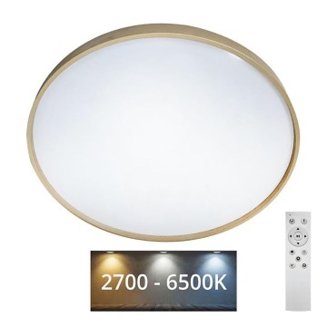 LED Димируем плафон DRINA LED/36W/230V 2700-6500K Ø 50 см + дистанционно управление