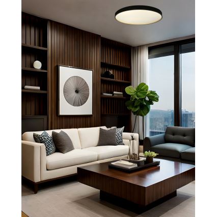 LED Димируем плафон EBRO LED/36W/230V 2700-6500K Ø 50 см + дистанционно управление