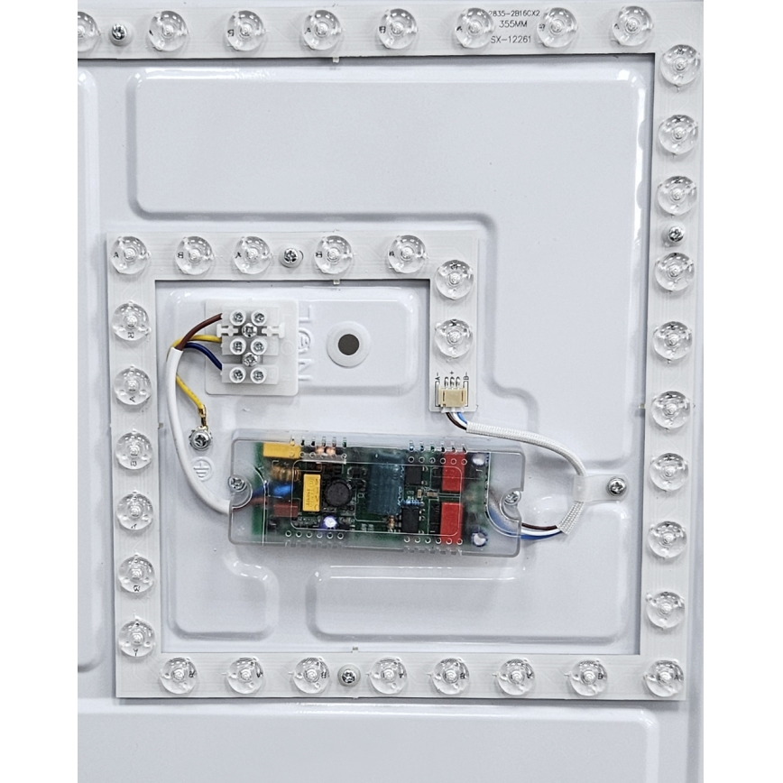 LED Димируем плафон EBRO LED/36W/230V 2700-6500K Ø 50 см + дистанционно управление