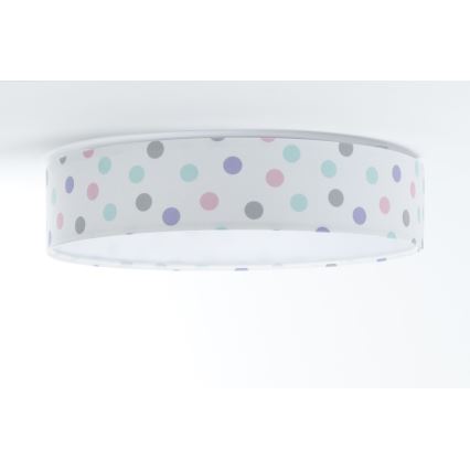 LED Димируем детски плафон SMART GALAXY KIDS LED/24W/230V 3000-6500K точки цветен + дистанционно