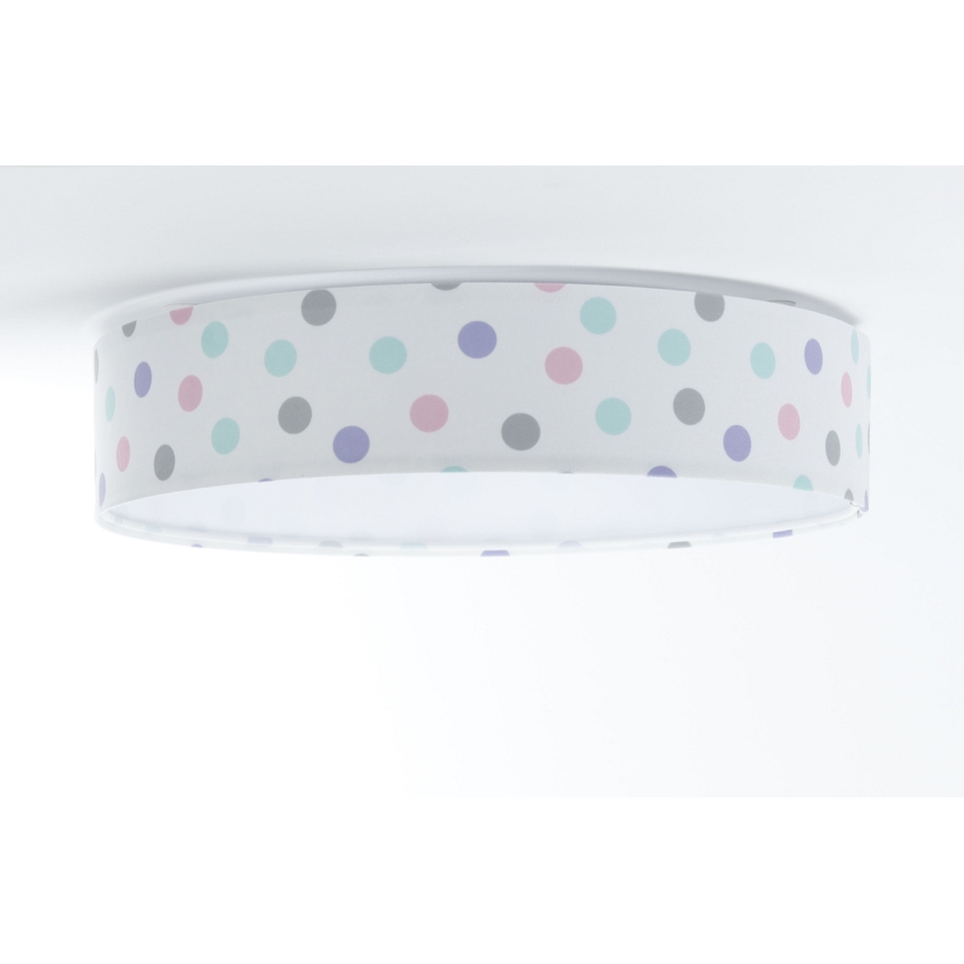LED Димируем детски плафон SMART GALAXY KIDS LED/24W/230V 3000-6500K точки цветен + дистанционно