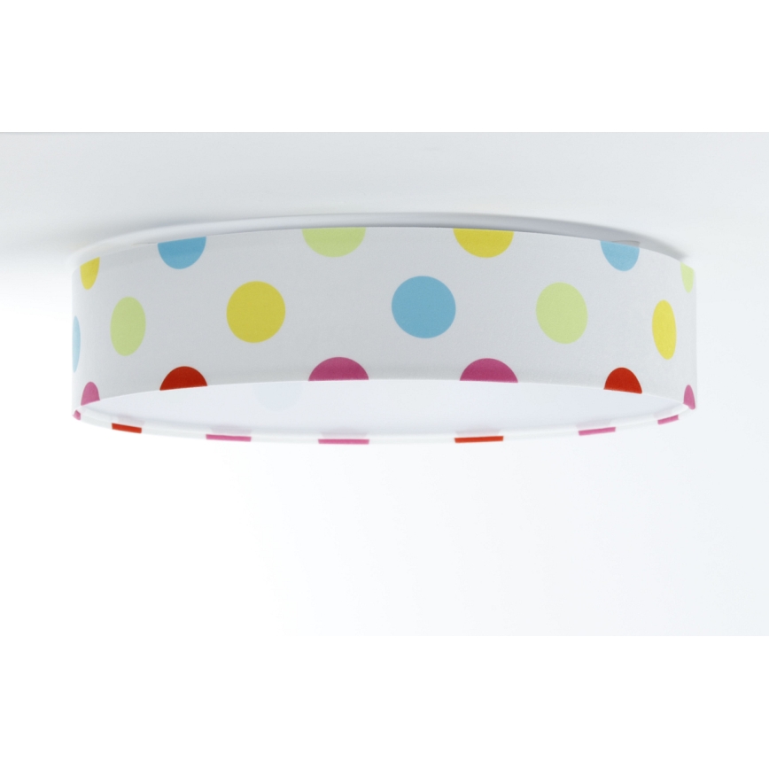 LED Димируем детски плафон SMART GALAXY KIDS LED/24W/230V 3000-6500K точки цветен + дистанционно