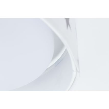 LED Димируем детски плафон SMART GALAXY KIDS LED/24W/230V 3000-6500K звезди бял/сив/син + дистанционно