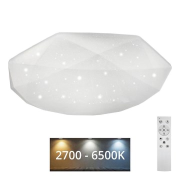 LED Димируем плафон INDUS LED/60W/230V 2700-6500K Ø 58 см + дистанционно управление