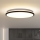 LED Димируем плафон JAMIL LED/48W/230V 3000-6500K черен + дистанционно управление