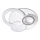 LED Димируем плафон LED/100W/230V 3000-6000K бял + дистанционно управление