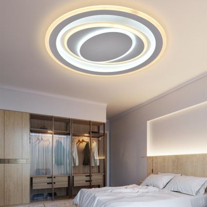LED Димируем плафон LED/100W/230V 3000-6500K + дистанционно управление