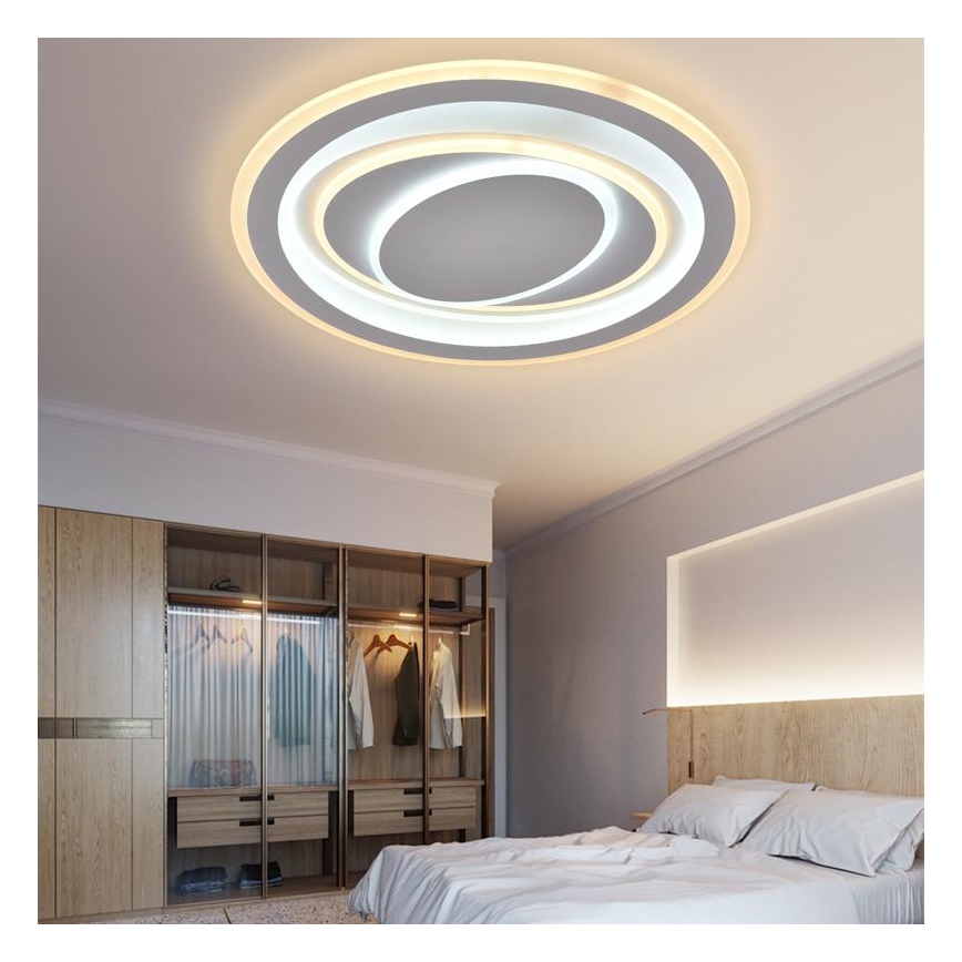LED Димируем плафон LED/100W/230V 3000-6500K + дистанционно управление