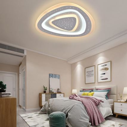 LED Димируем плафон LED/105W/230V 3000-6500K + дистанционно управление
