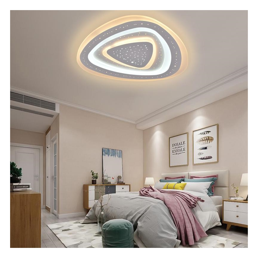 LED Димируем плафон LED/105W/230V 3000-6500K + дистанционно управление