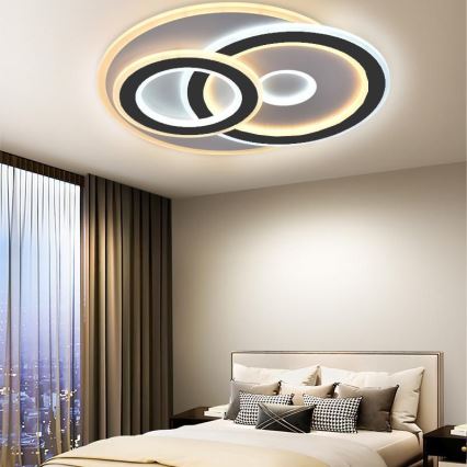 LED Димируем плафон LED/105W/230V 3000-6500K + дистанционно управление