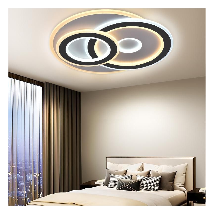 LED Димируем плафон LED/105W/230V 3000-6500K + дистанционно управление