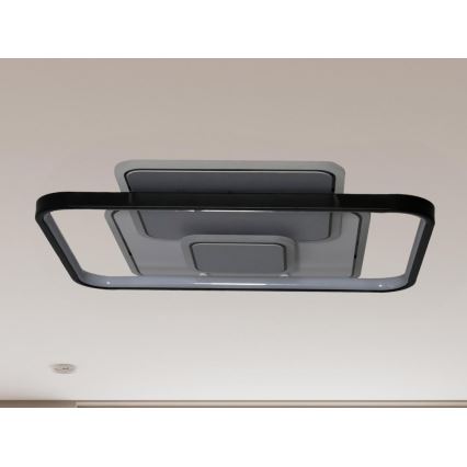 LED Димируем плафон LED/110W/230V 3000-6500K бял + дистанционно управление
