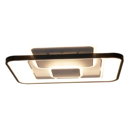 LED Димируем плафон LED/110W/230V 3000-6500K бял + дистанционно управление