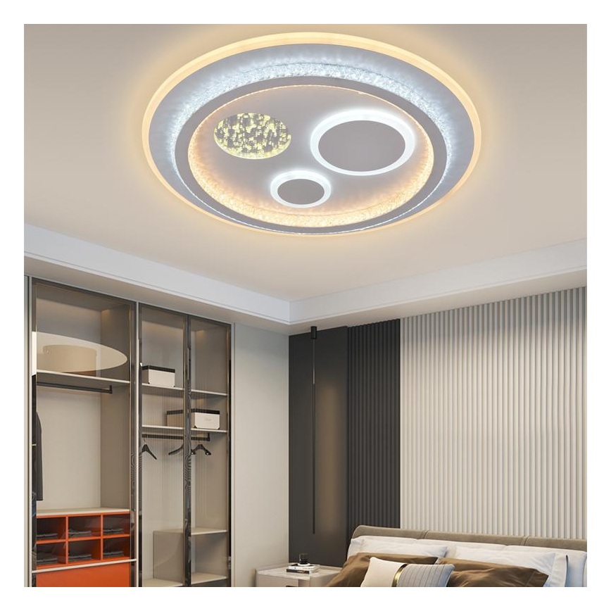 LED Димируем плафон LED/110W/230V 3000-6500K + дистанционно управление