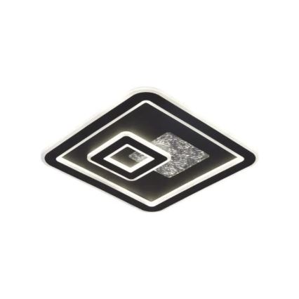 LED Димируем плафон LED/110W/230V 3000-6500K черен + дистанционно управление