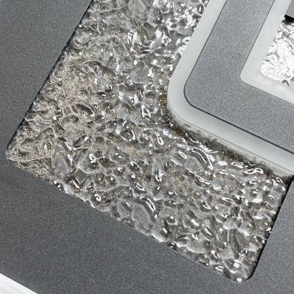 LED Димируем плафон LED/110W/230V 3000-6500K черен + дистанционно управление