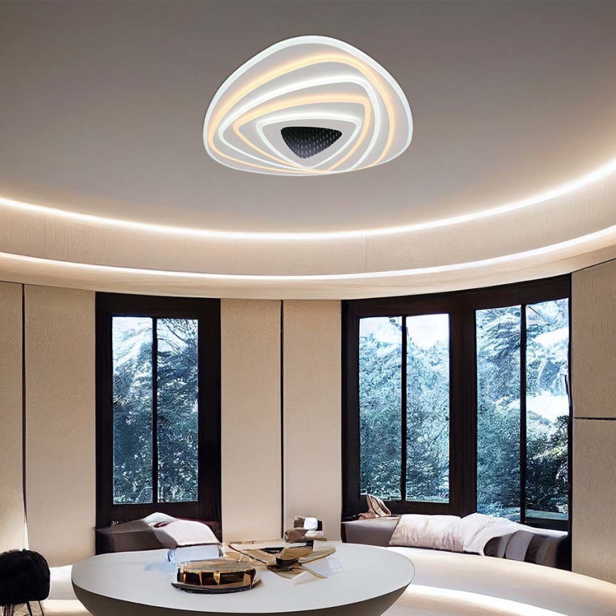 LED Димируем плафон LED/120W/230V 3000-6500K + дистанционно управление