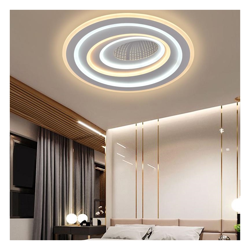 LED Димируем плафон LED/120W/230V 3000-6500K + дистанционно управление