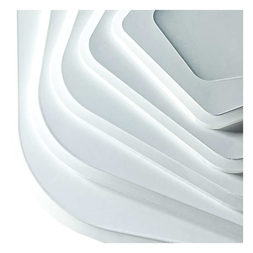 LED Димируем плафон LED/125W/230V 3000-6500K + дистанционно управление