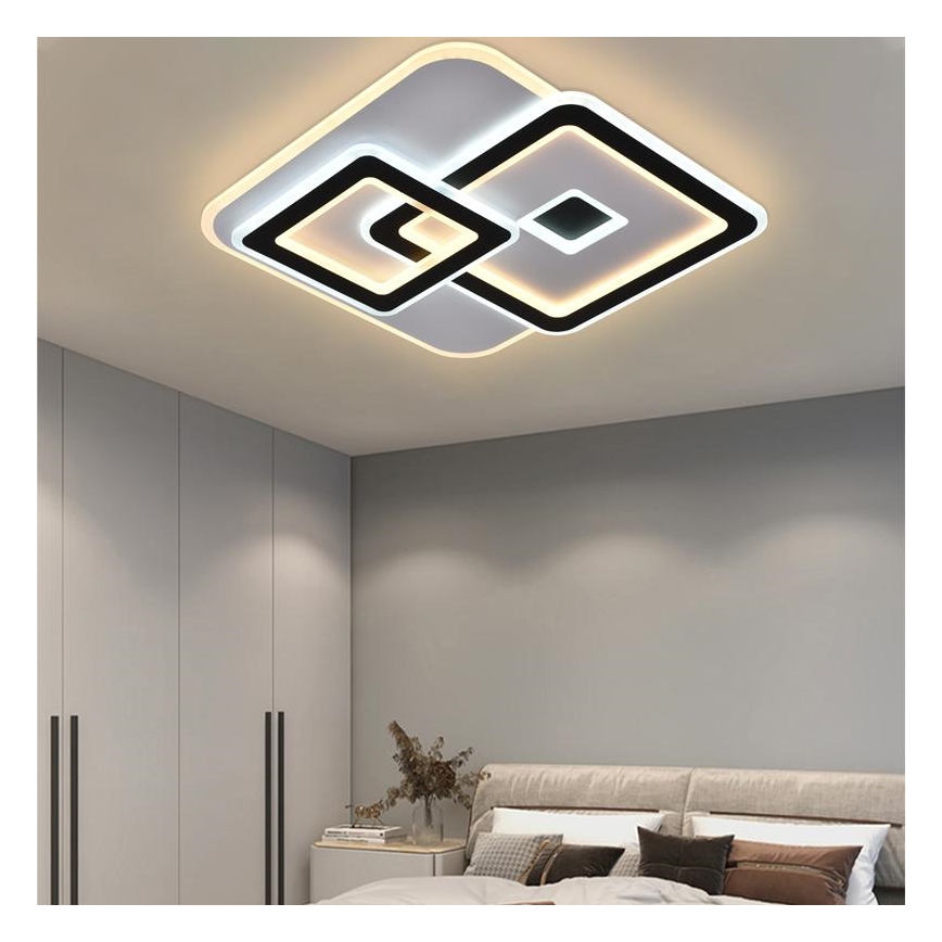 LED Димируем плафон LED/145W/230V 3000-6500K + дистанционно управление