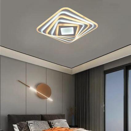 LED Димируем плафон LED/150W/230V 3000-6500K + дистанционно управление