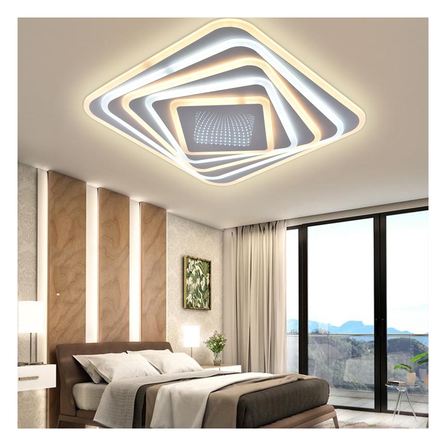 LED Димируем плафон LED/150W/230V 3000-6500K + дистанционно управление