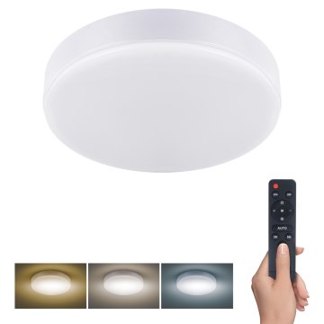 LED Димируем плафон LED/36W/230V 3000-6000K + дистанционно управление