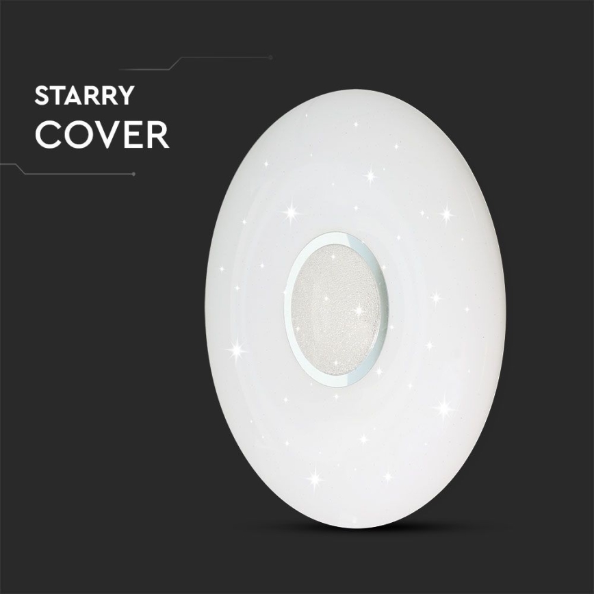 LED Димируем плафон LED/40W/230V 3000/4000/6500K + дистанционно управление