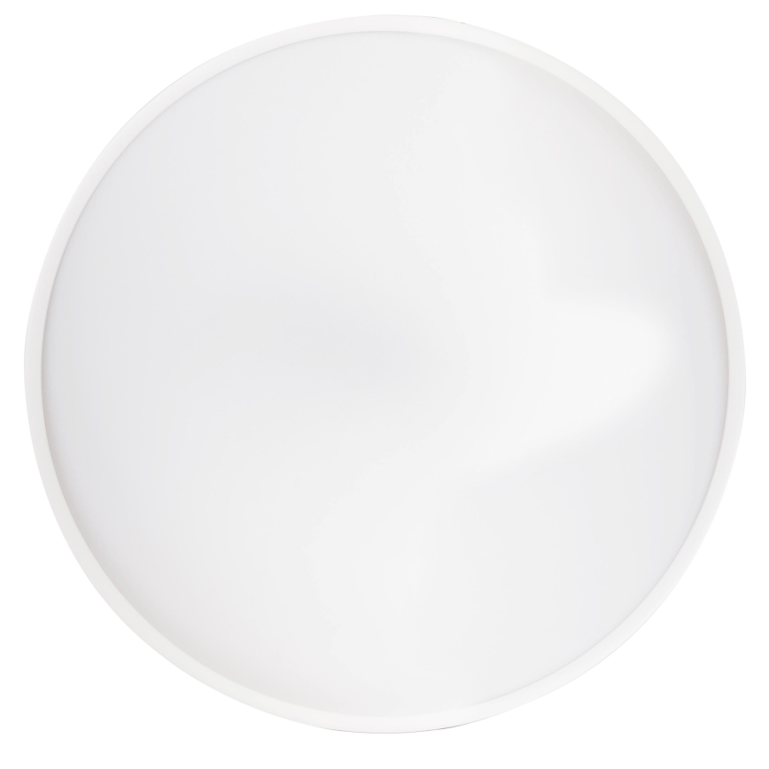 LED Димируем плафон LED/40W/230V 3000-6500K Ø 40 см бял + дистанционно управление