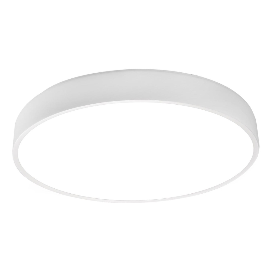 LED Димируем плафон LED/40W/230V 3000-6500K Ø 40 см бял + дистанционно управление