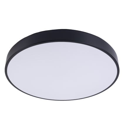 LED Димируем плафон LED/40W/230V 3000-6500K Ø 40 см черен + дистанционно управление