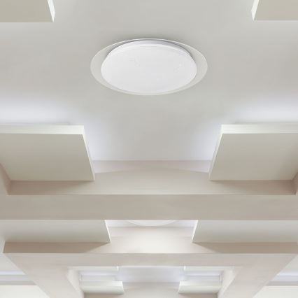 LED Димируем плафон LED/40W/230V 3000K/4000K/6500K + дистанционно