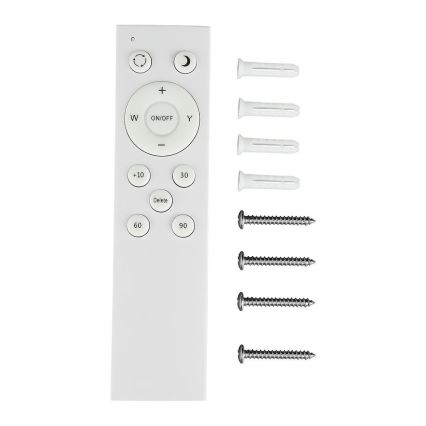 LED Димируем плафон LED/40W/230V 3000K/4000K/6500K + дистанционно
