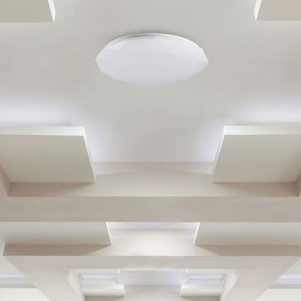 LED Димируем плафон LED/40W/230V 3000K/4000K/6500K + дистанционно