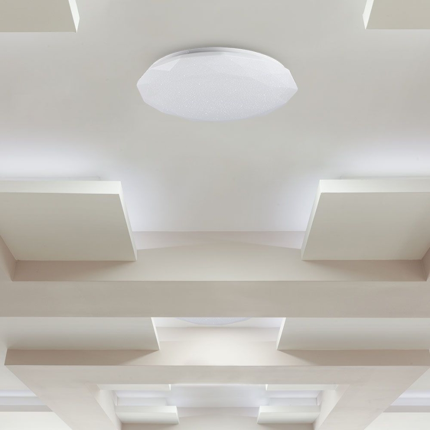 LED Димируем плафон LED/40W/230V 3000K/4000K/6500K + дистанционно