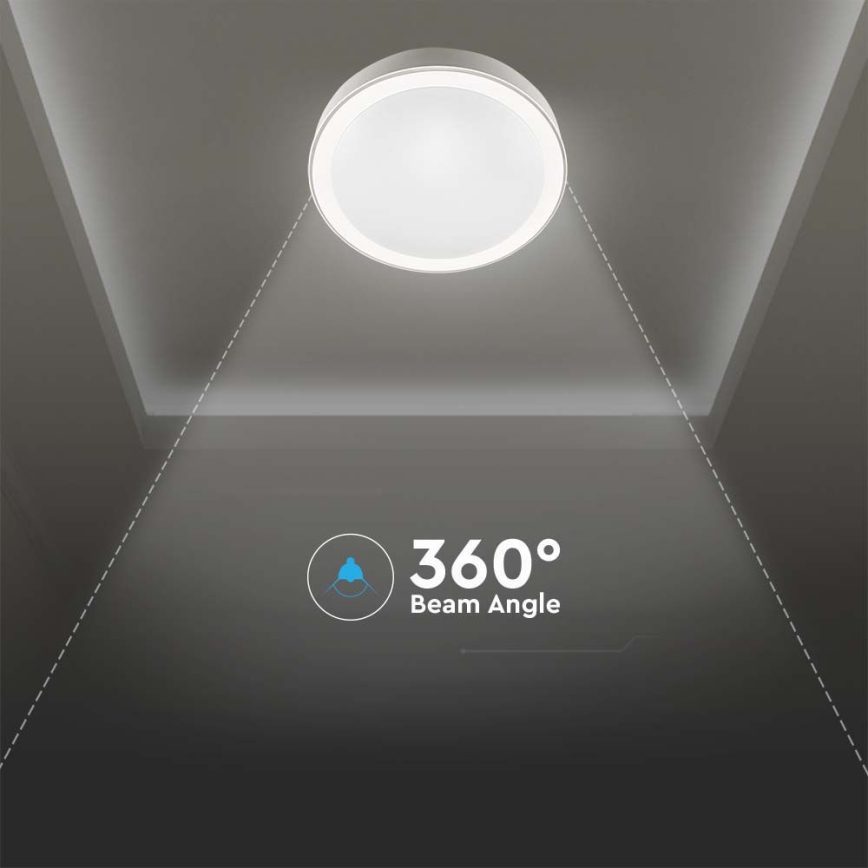 LED Димируем плафон LED/40W/230V 3000K/4000K/6500K + дистанционно