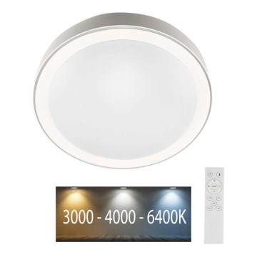 LED Димируем плафон LED/40W/230V 3000K/4000K/6500K + дистанционно
