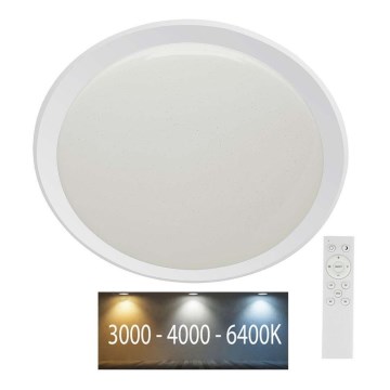 LED Димируем плафон LED/40W/230V 3000K/4000K/6500K + дистанционно