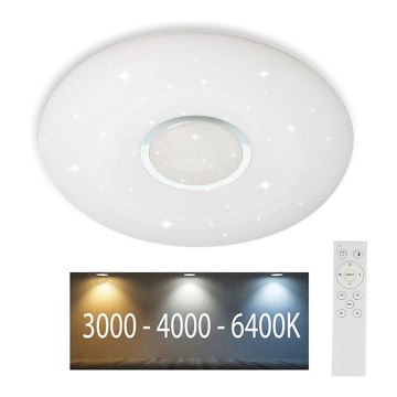 LED Димируем плафон LED/40W/230V 3000K/4000K/6500K + дистанционно