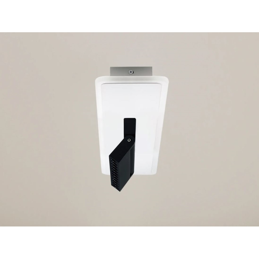 LED Димируем плафон LED/42W/230V 3000-6500K бял + дистанционно управление