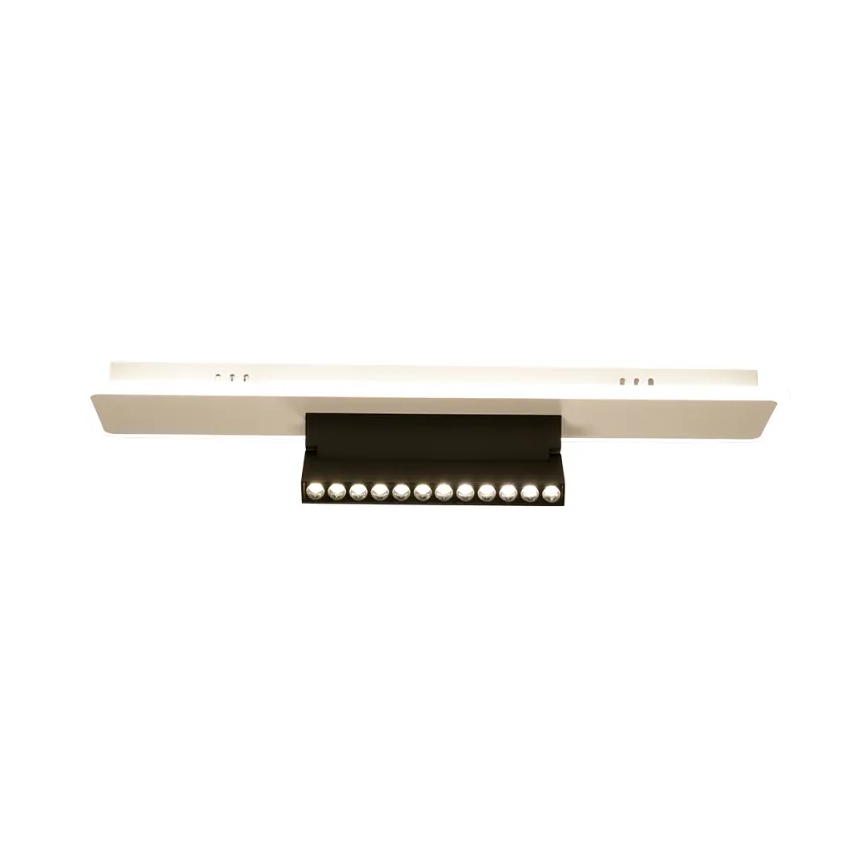 LED Димируем плафон LED/42W/230V 3000-6500K бял + дистанционно управление