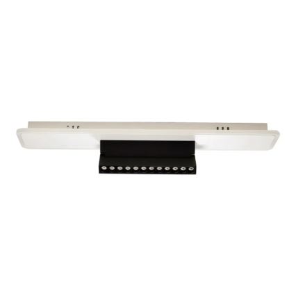 LED Димируем плафон LED/42W/230V 3000-6500K бял + дистанционно управление